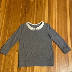 Peter Pan collared Loft Shirt/Sweater
